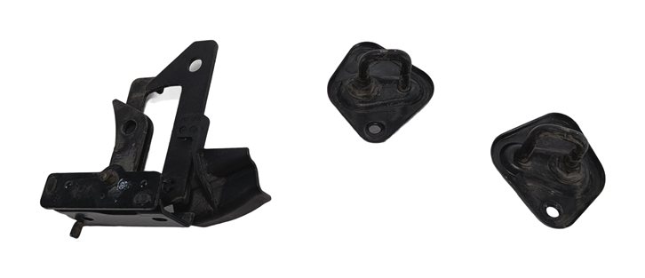 Thumbnail 3: 2011 MERCEDES E350 (W212) FRONT HOOD LID LOCK LATCH SAFETY CATCH w/HOOKS SET/3
