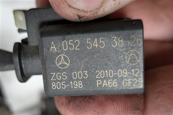 Thumbnail 12: 2011 MERCEDES E350 (W212) 3.0L (OM642) ENGINE MOTOR WIRE WIRING HARNESS LOOM