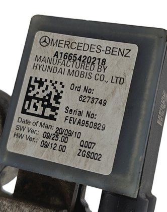 Thumbnail 5: 2011 MERCEDES E350 (W212) 3.0L NEGATIVE GROUND BATTERY CABLE w/ IBS SENSOR