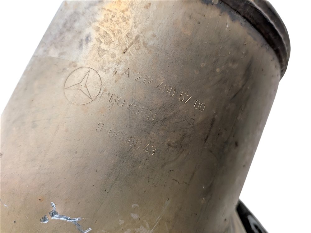 Thumbnail 6: 2011 MERCEDES E350 (W212) 3.0L (OM642) DIESEL PARTICULATE FILTER DPF w/ SENSOR
