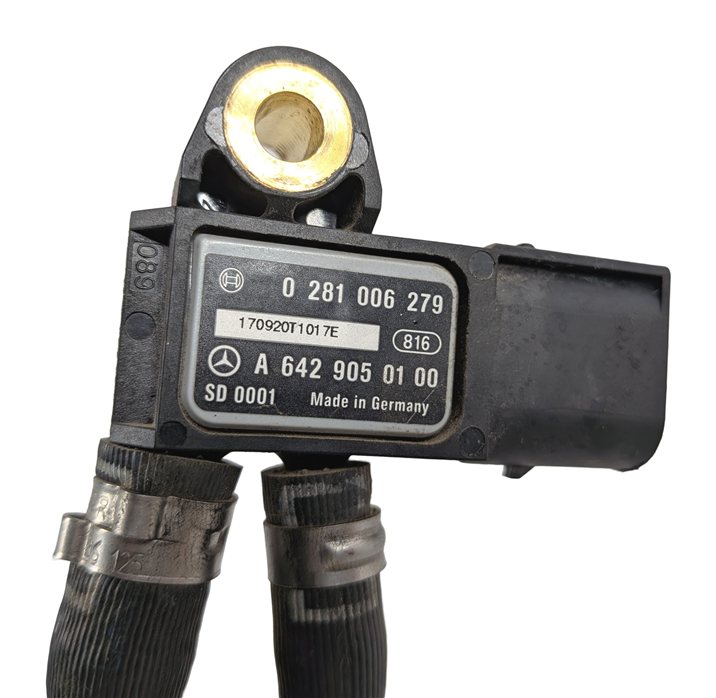 Thumbnail 9: 2011 MERCEDES E350 (W212) 3.0L (OM642) DIESEL PARTICULATE FILTER DPF w/ SENSOR
