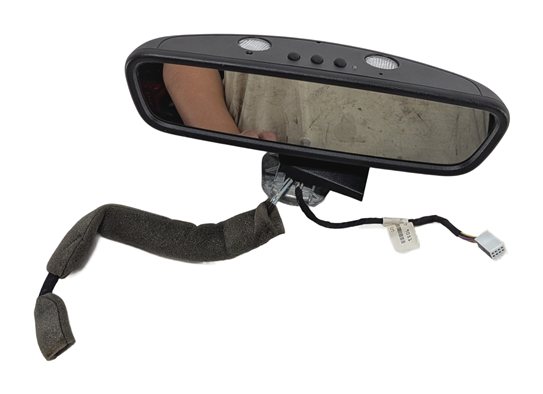 Thumbnail 3: 2011 MERCEDES E350 (W212) INTERIOR REAR VIEW MIRROR AUTODIM w/HOMELINK (Black)
