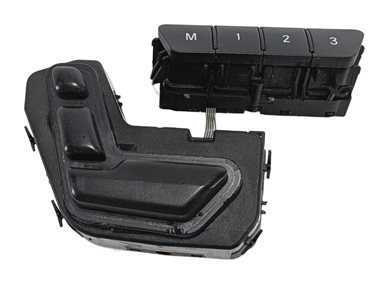 Thumbnail 3: 2011 MERCEDES E350 (W212) FRONT LEFT DRIVER POWER SEAT ADJUST SWITCH w/MEMORY