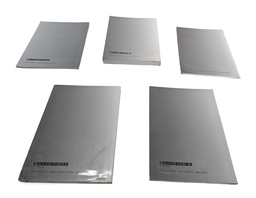 Thumbnail 5: 2011 MERCEDES E350 (W212) 3.0L OWNER'S MANUAL BOOKLET w/ LEATHER CASE SET/5