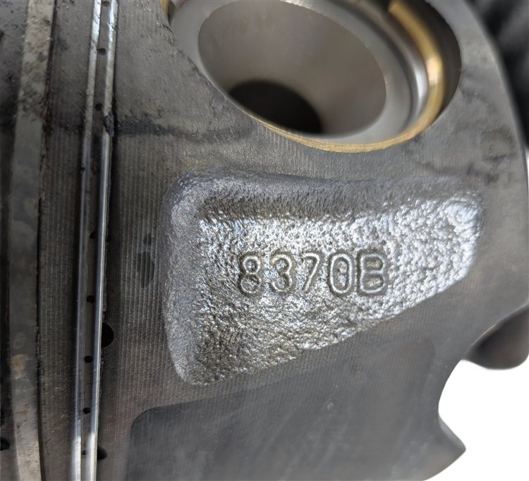 Thumbnail 5: 09-13 MERCEDES E GL ML R (W164 W212 W251 X164) 3.0L DIESEL ENGINE RIGHT PISTON