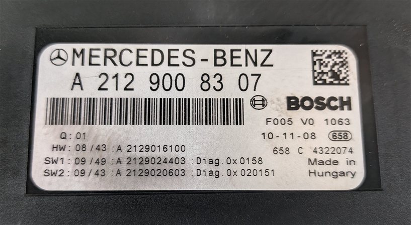 Thumbnail 8: 2011 MERCEDES E350 W212 3.0L FRONT SIGNAL ACQUISITION SAM MODULE FUSE BOX RELAY