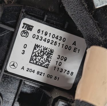 Thumbnail 5: 2010-2013 MERCEDES E300 E350 E400 E550 (W212) STEERING WHEEL AIRBAG AIR BAG SRS
