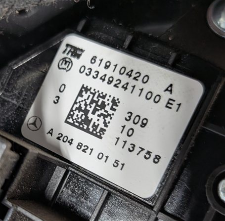 Thumbnail 8: 2010-2013 MERCEDES E300 E350 E400 E550 (W212) STEERING WHEEL AIRBAG AIR BAG SRS