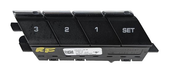 2016 PORSCHE PANAMERA (970) FRONT RIGHT PASSENGER SEAT MEMORY CONTROL SWITCH
