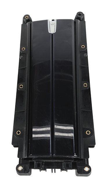 2016 PORSCHE PANAMERA (970) REAR CONSOLE CUPHOLDER STORAGE (HIGH GLOSS BLACK)