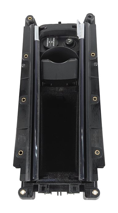 Thumbnail 2: 2016 PORSCHE PANAMERA (970) REAR CONSOLE CUPHOLDER STORAGE (HIGH GLOSS BLACK)