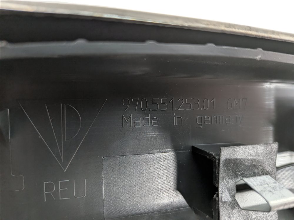 Thumbnail 5: 2016 PORSCHE PANAMERA (970) REAR TRUNK HATCH SILL SCUFF PLATE COVER TRIM