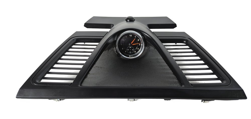 Thumbnail 2: 2016 PORSCHE PANAMERA (970) UPPER CENTER DASH TRIM SPEAKER GRILLE ANALOG CLOCK