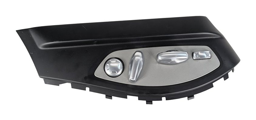 Thumbnail 2: 2016 PORSCHE PANAMERA (970) FRONT LEFT DRIVER POWER SEAT ADJUSTMENT SWITCH TRIM