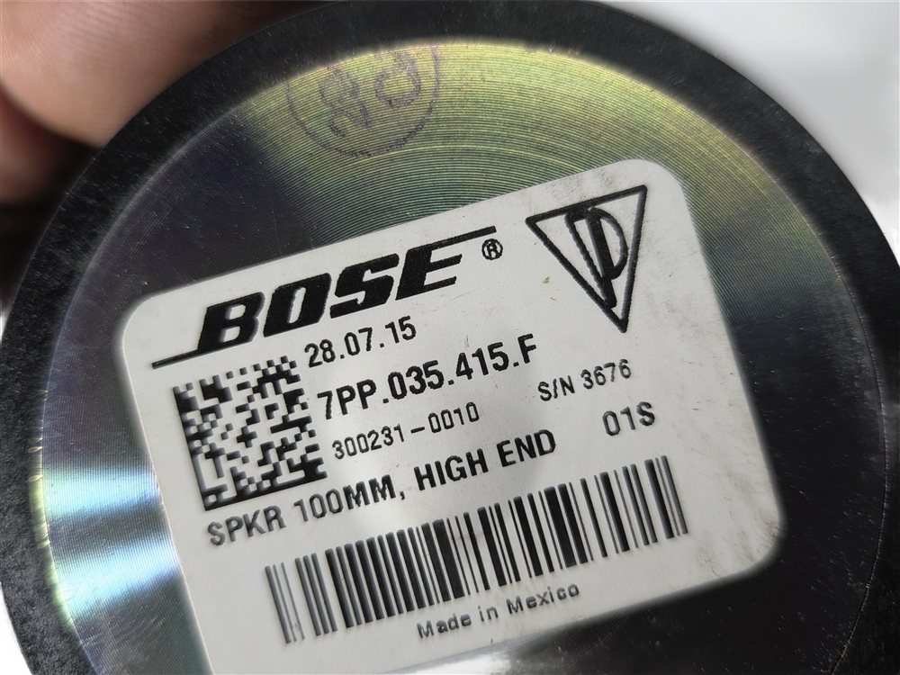 Thumbnail 11: 2016 PORSCHE PANAMERA (970) BOSE PREMIUM AUDIO SPEAKER SOUND SYSTEM SET/12