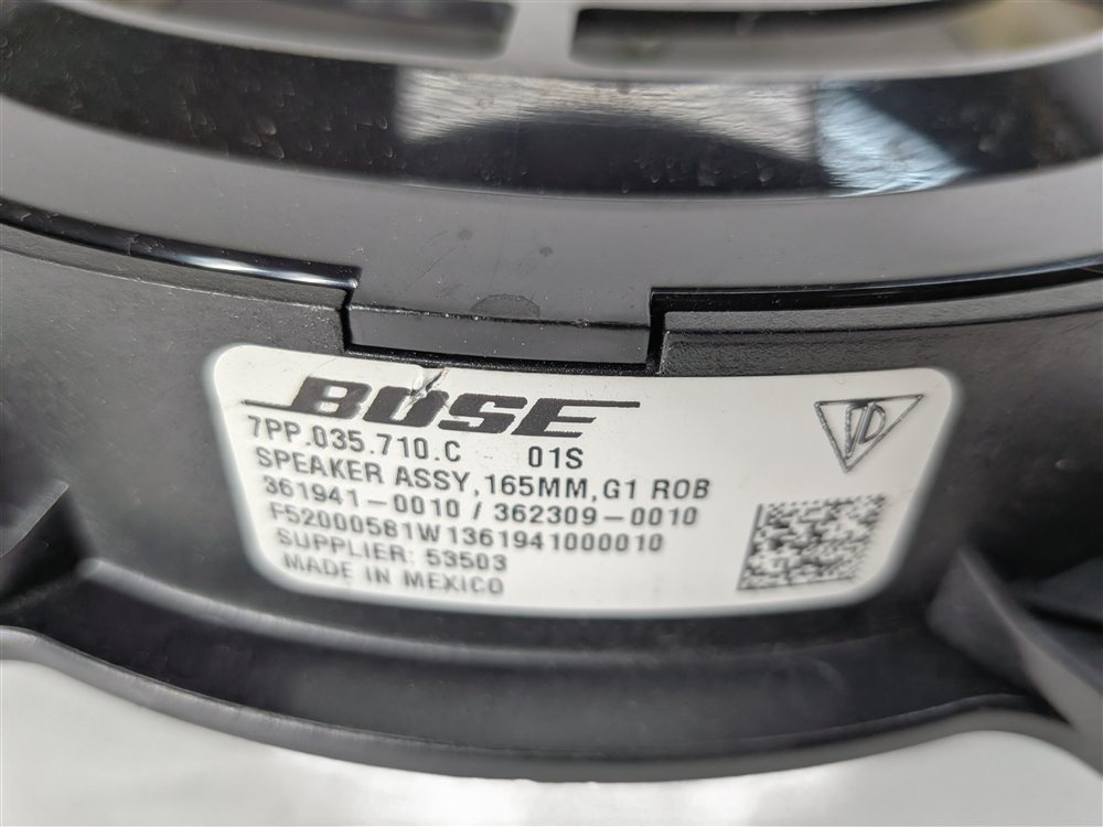 Thumbnail 12: 2016 PORSCHE PANAMERA (970) BOSE PREMIUM AUDIO SPEAKER SOUND SYSTEM SET/12