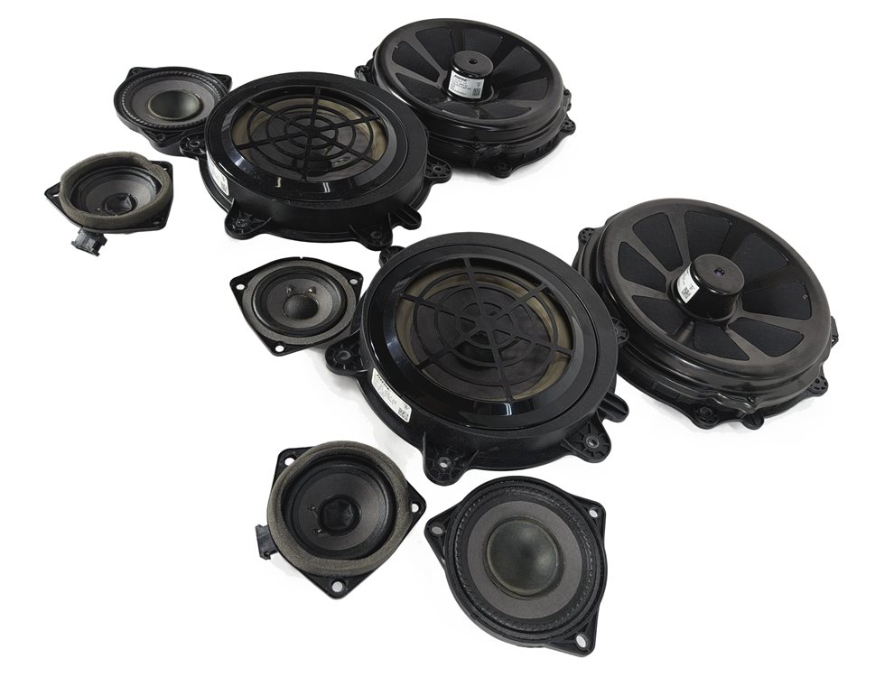 Thumbnail 4: 2016 PORSCHE PANAMERA (970) BOSE PREMIUM AUDIO SPEAKER SOUND SYSTEM SET/12