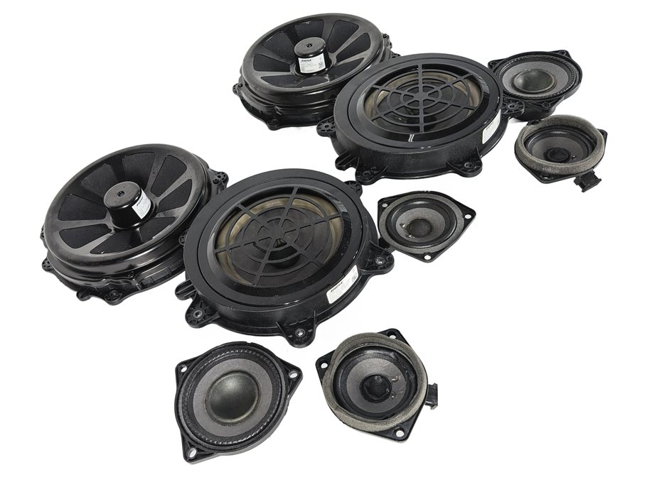 Thumbnail 5: 2016 PORSCHE PANAMERA (970) BOSE PREMIUM AUDIO SPEAKER SOUND SYSTEM SET/12