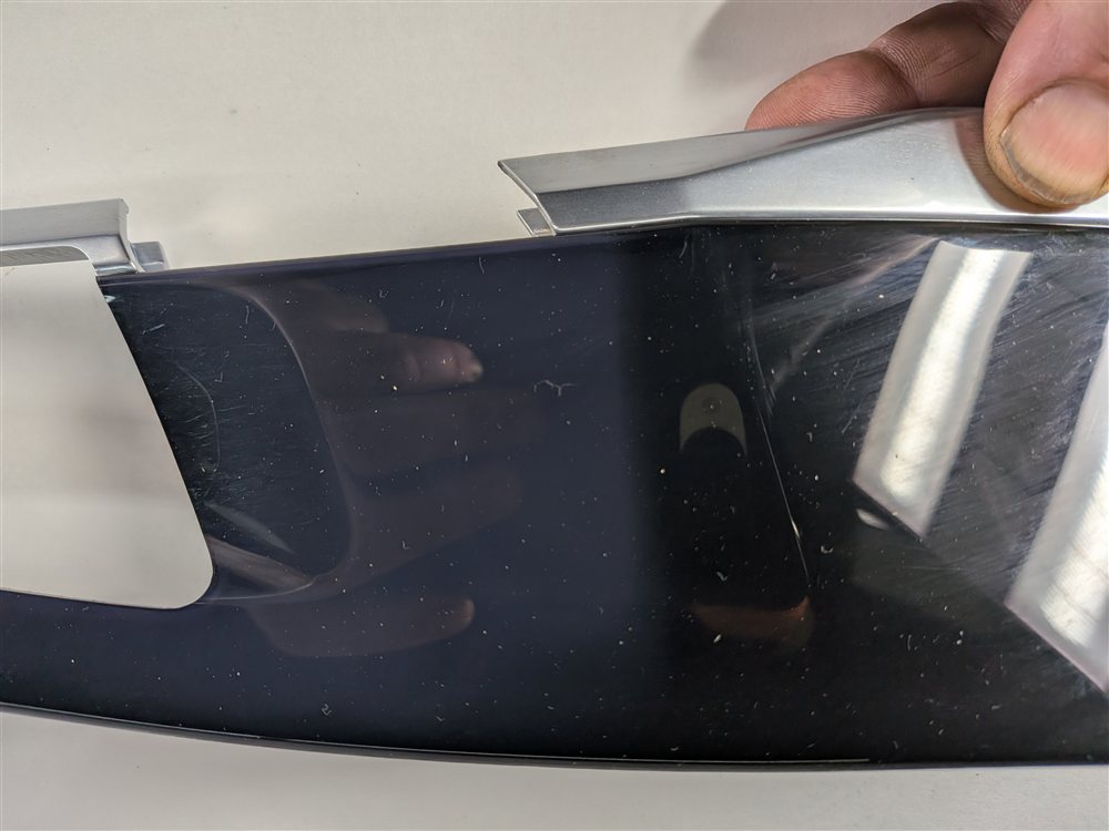 Thumbnail 7: 16 PORSCHE PANAMERA 970 DOOR CONSOLE SHIFTER TRIM SET/8 (Dark Blue High Gloss)