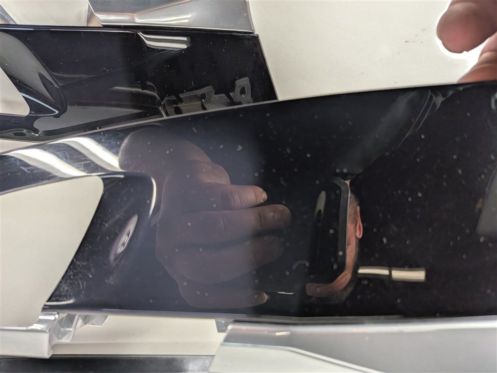Thumbnail 8: 16 PORSCHE PANAMERA 970 DOOR CONSOLE SHIFTER TRIM SET/8 (Dark Blue High Gloss)