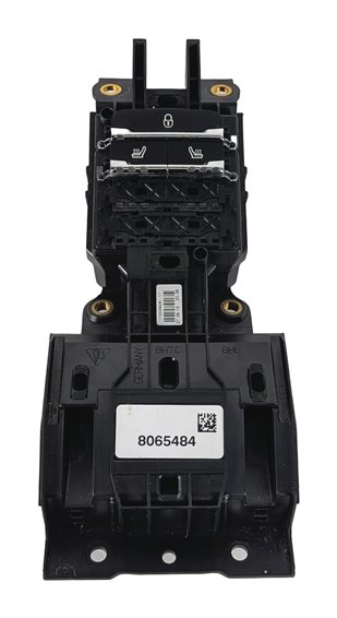 Thumbnail 3: 16 PORSCHE PANAMERA (970) REAR CENTER CONSOLE HEATED SEAT DOOR LOCK SWITCH PANEL