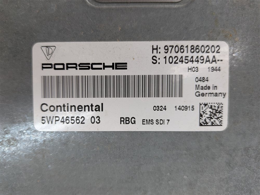 Thumbnail 17: 2016 PORSCHE PANAMERA 970 3.6L M46.20 ECM BCM CLUSTER GATEWAY IGNITION KEY SET