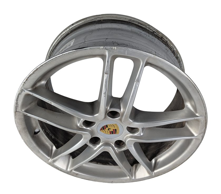 Thumbnail 2: 14-16 PORSCHE PANAMERA (970) 19X9 5 DOUBLE SPOKE ALLOY WHEEL RIM OEM
