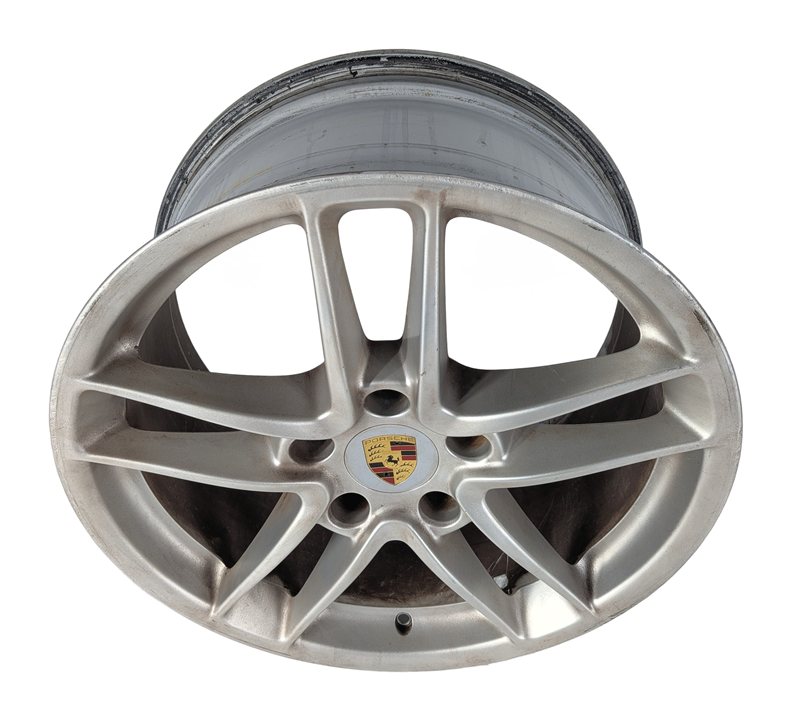 Thumbnail 2: 14-16 PORSCHE PANAMERA (970) 19X10 5 DOUBLE SPOKE ALLOY WHEEL RIM OEM