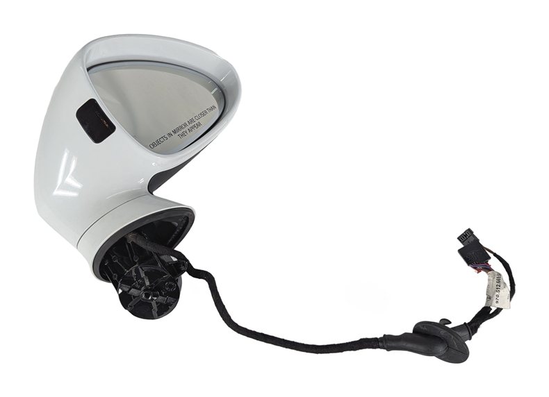 Thumbnail 2: 14-16 PORSCHE PANAMERA 970 RIGHT MIRROR w/MEMORY BLIND SPOT TURN SIGNAL (White)