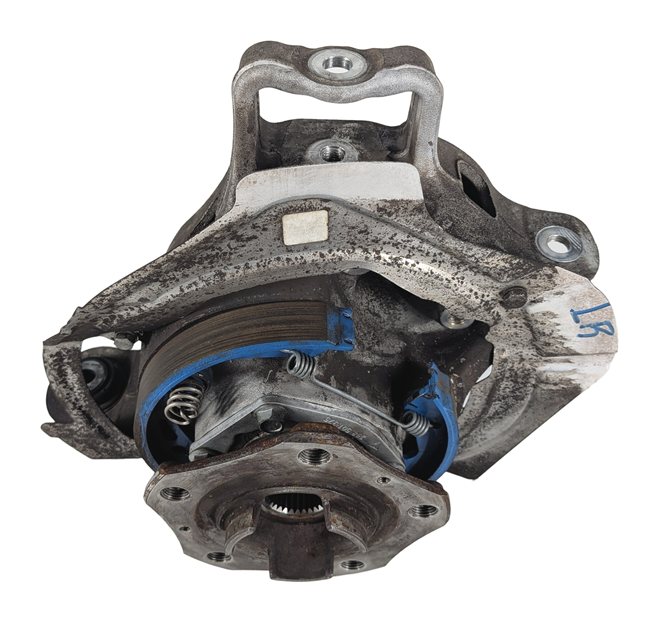 10-16 PORSCHE PANAMERA (970) RWD REAR LEFT SPINDLE KNUCKLE w/WHEEL BEARING HUB