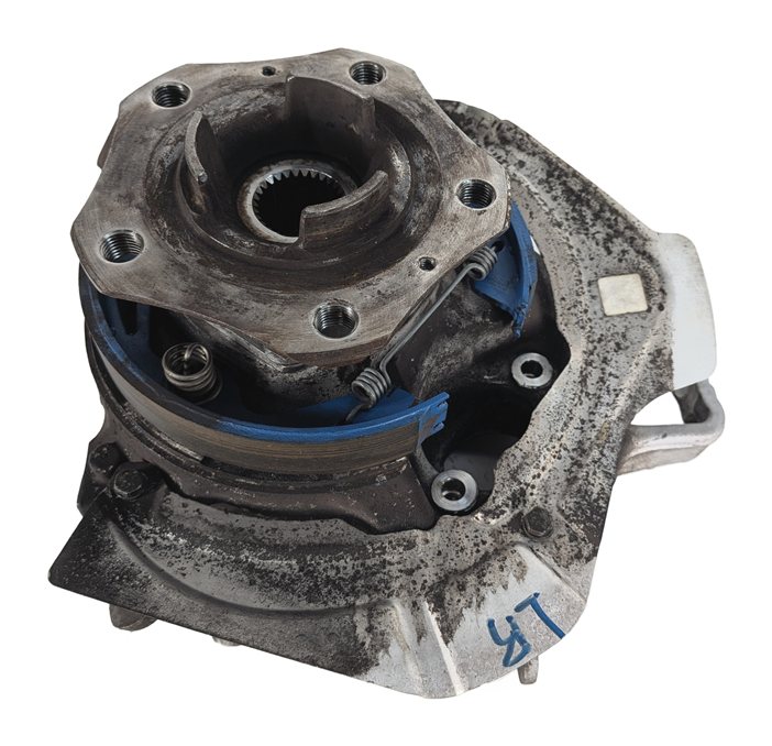 Thumbnail 4: 10-16 PORSCHE PANAMERA (970) RWD REAR LEFT SPINDLE KNUCKLE w/WHEEL BEARING HUB