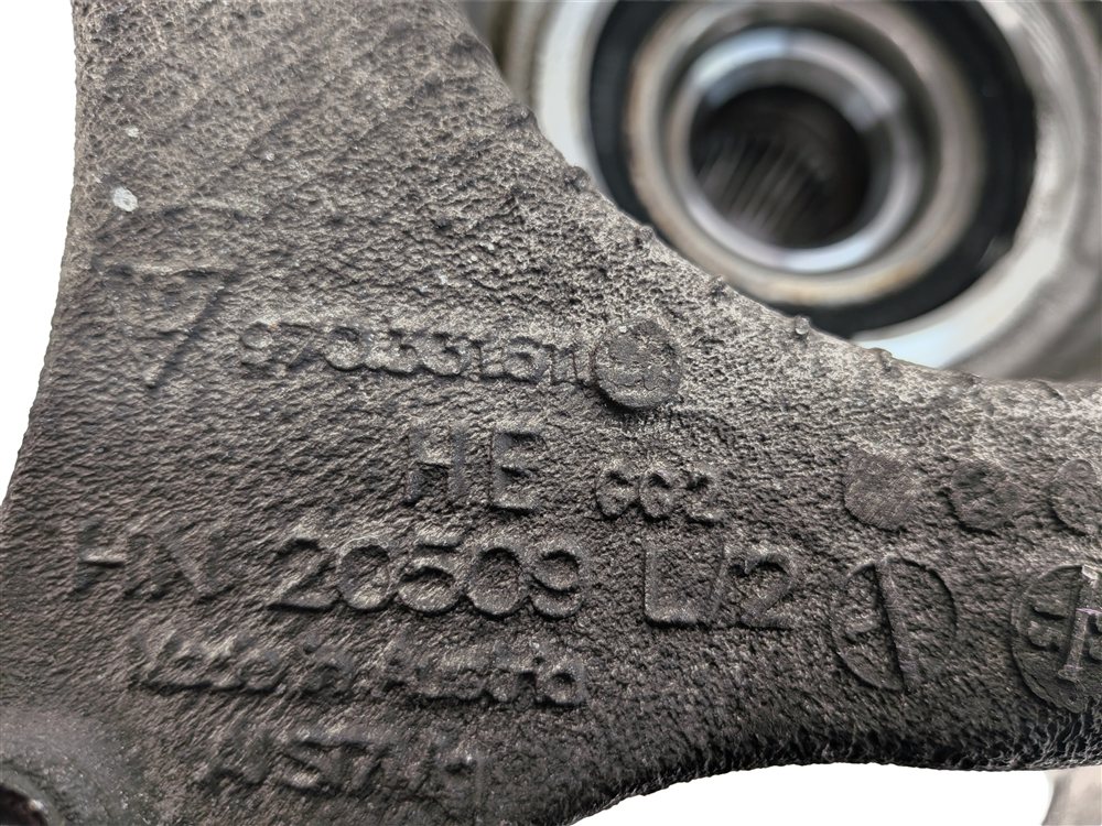Thumbnail 7: 10-16 PORSCHE PANAMERA (970) RWD REAR LEFT SPINDLE KNUCKLE w/WHEEL BEARING HUB