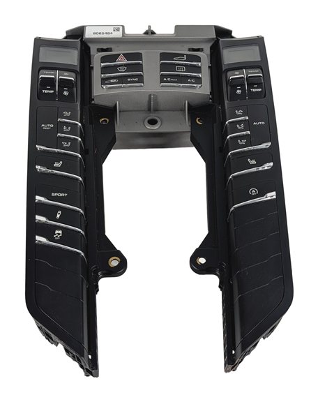 14-16 PORSCHE PANAMERA 970 CLIMATE CONTROL PANEL HEATED SEATS w/O 4-ZONE AC