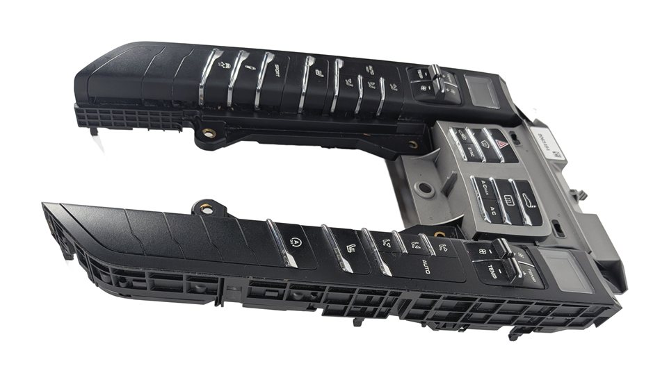 Thumbnail 4: 14-16 PORSCHE PANAMERA 970 CLIMATE CONTROL PANEL HEATED SEATS w/O 4-ZONE AC