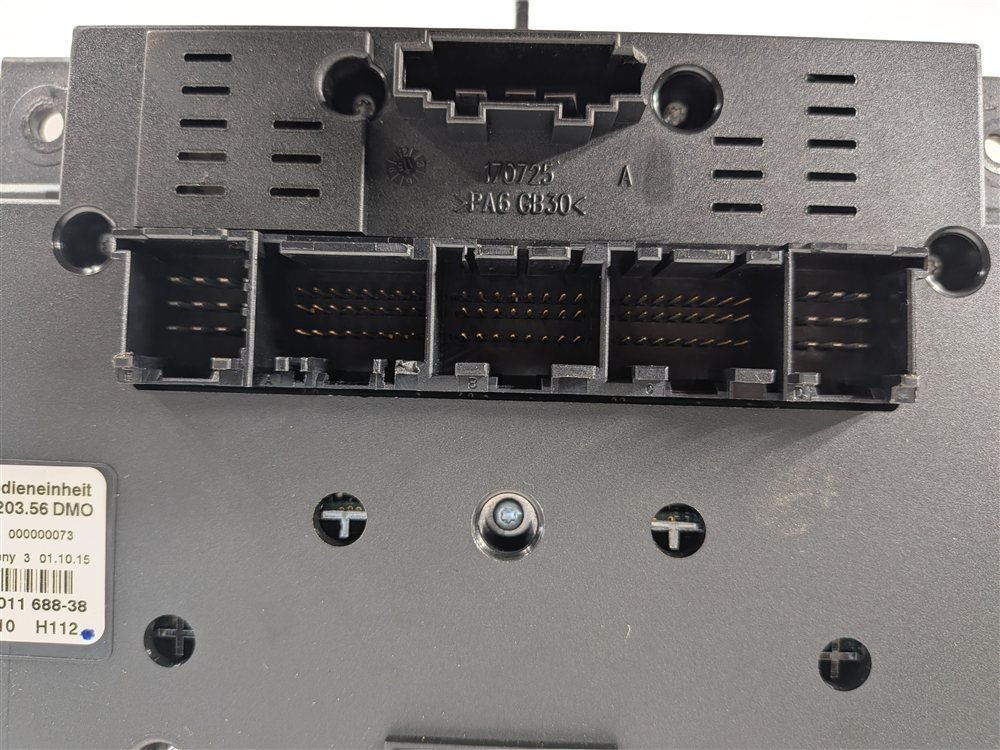 Thumbnail 6: 14-16 PORSCHE PANAMERA 970 CLIMATE CONTROL PANEL HEATED SEATS w/O 4-ZONE AC