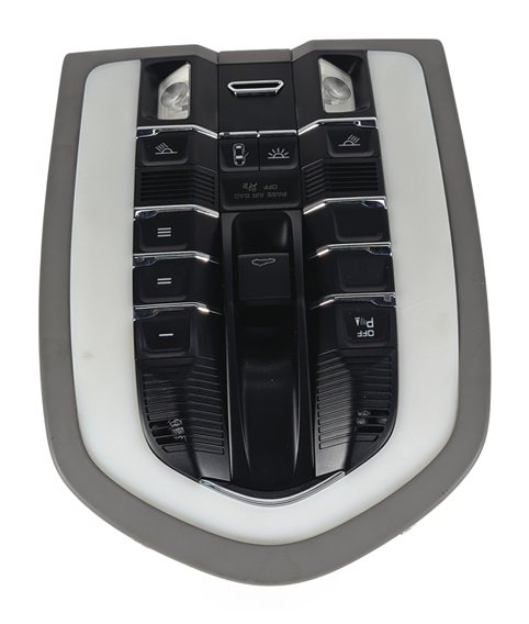 2010-2018 PORSCHE CAYENNE PANAMERA (958 970 G1) FRONT DOMELIGHT LAMP (Gray)