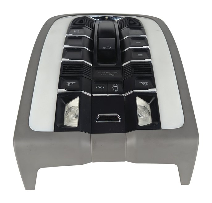 Thumbnail 5: 2010-2018 PORSCHE CAYENNE PANAMERA (958 970 G1) FRONT DOMELIGHT LAMP (Gray)