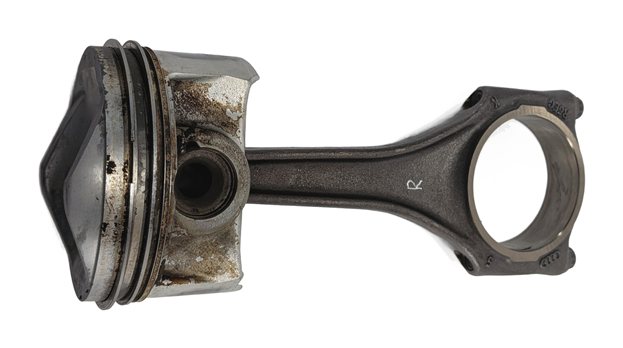 Thumbnail 4: 09-17 AUDI A6 A7 A8 Q5 Q7 S4 S6 Q5 TOUAREG 3.0L SUPER RIGHT PISTON w/CONNECT ROD