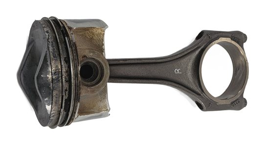 Thumbnail 4: 09-17 AUDI A6 A7 A8 Q5 Q7 S4 S6 Q5 TOUAREG 3.0L SUPER RIGHT PISTON w/CONNECT ROD