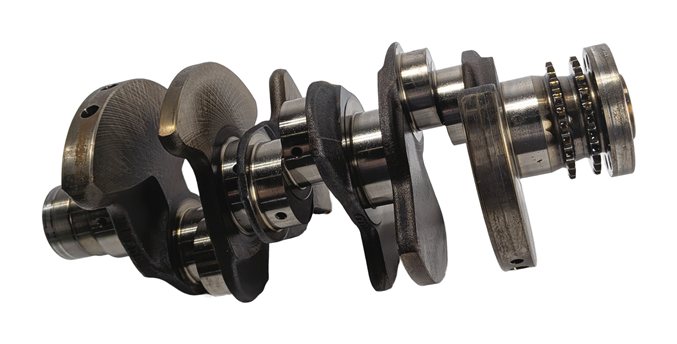 2012-2015 AUDI A6 A7 (C7 4G8) 3.0L V6 SUPERCHARGED ENGINE CRANKSHAFT CRANK SHAFT