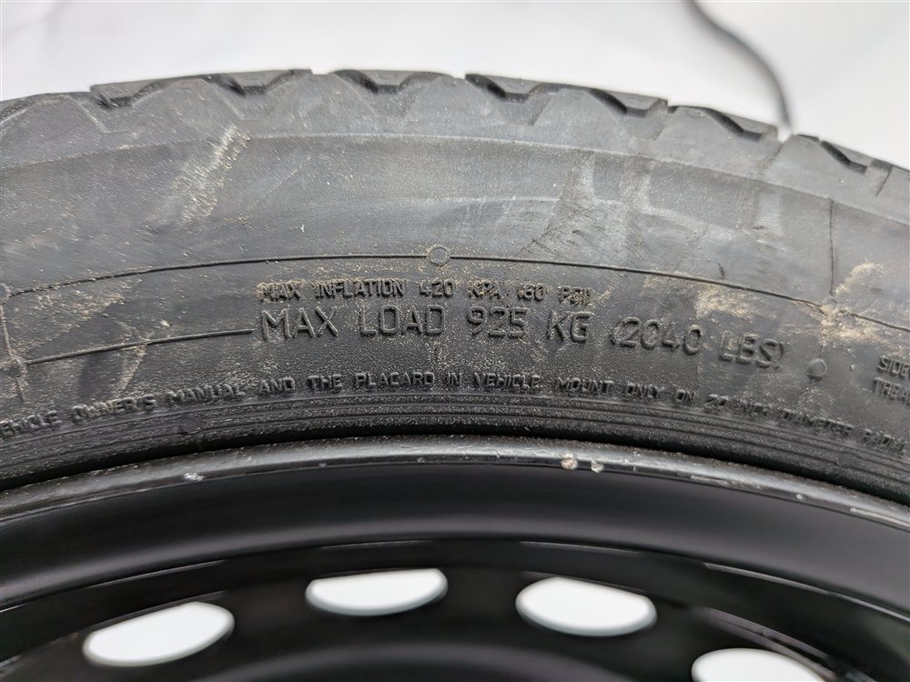 Thumbnail 7: 2010-2020 AUDI A6 S6 A7 S7 (C7 C8 4G8) 20x4.5 EMERGENCY SPARE TIRE WHEEL RIM