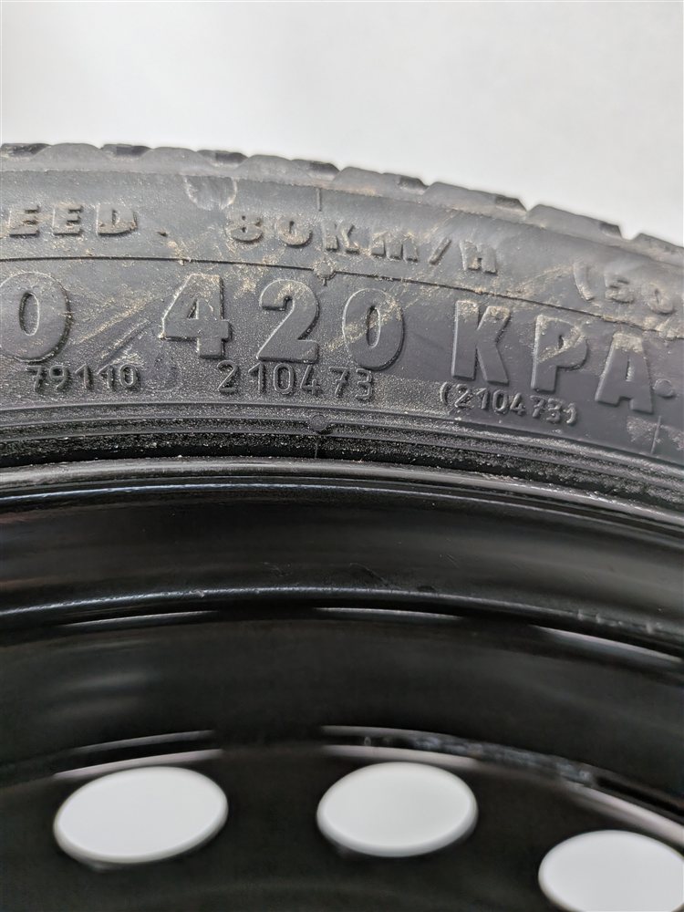 Thumbnail 8: 2010-2020 AUDI A6 S6 A7 S7 (C7 C8 4G8) 20x4.5 EMERGENCY SPARE TIRE WHEEL RIM