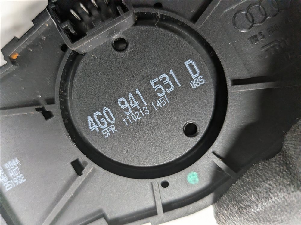 Thumbnail 6: 12-13 AUDI A6 A7 C7 4G HEADLIGHT FOG LAMP SWITCH AUTO RAIN HID W/O NIGHT VISION