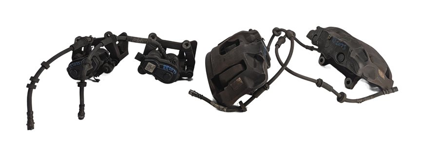 Thumbnail 2: 12-18 AUDI A7 (C7 4G8) FRONT REAR BRAKE CALIPER SET/4 w/ELECTRONIC PARKING BRAKE