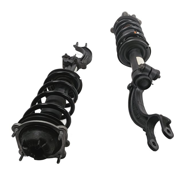 12-18 AUDI A6 A7 4G FRONT LEFT & RIGHT STANDARD SUSPENSION SHOCK STRUT SET/2