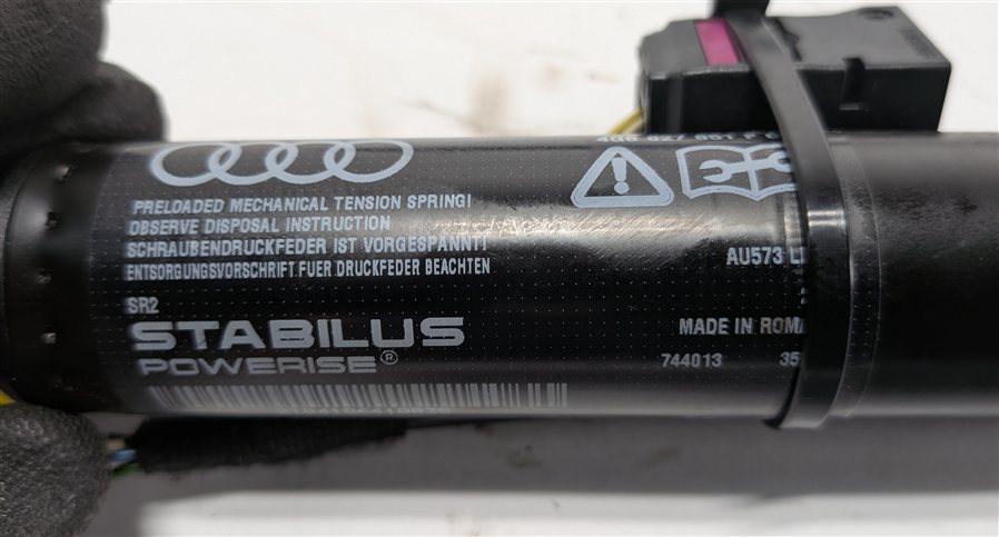Thumbnail 7: 12-18 AUDI A7 S7 RS7 (C7 4G8) REAR LEFT & RIGHT TRUNK ELECTRIC SHOCK STRUT SET