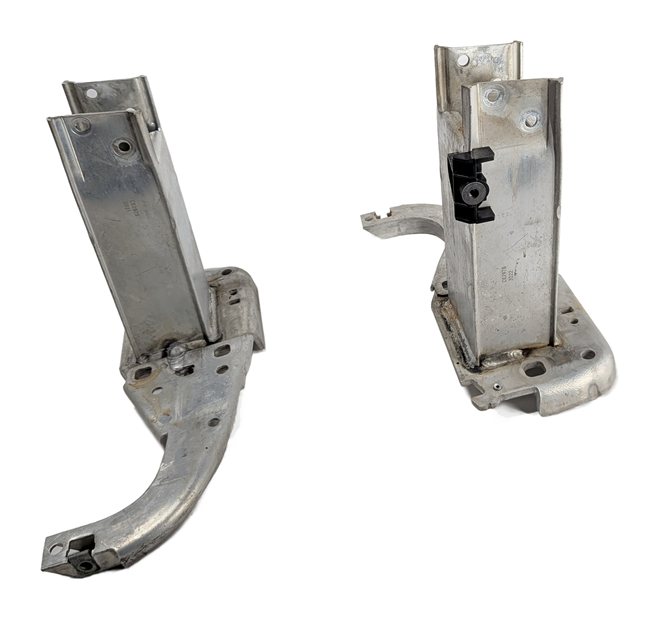 12-18 AUDI A6 A7 S6 S7 RS7 C7 4G8 FRONT BUMPER REINFORCEMENT BAR BRACKET SET/2