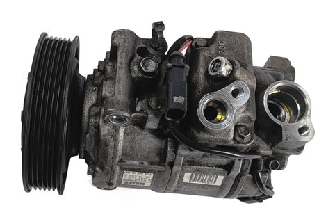 Thumbnail 3: 2012-2015 AUDI A6 A7 (C7 4G8) 3.0L SUPERCHARGED ENGINE A/C AIR COMPRESSOR PUMP