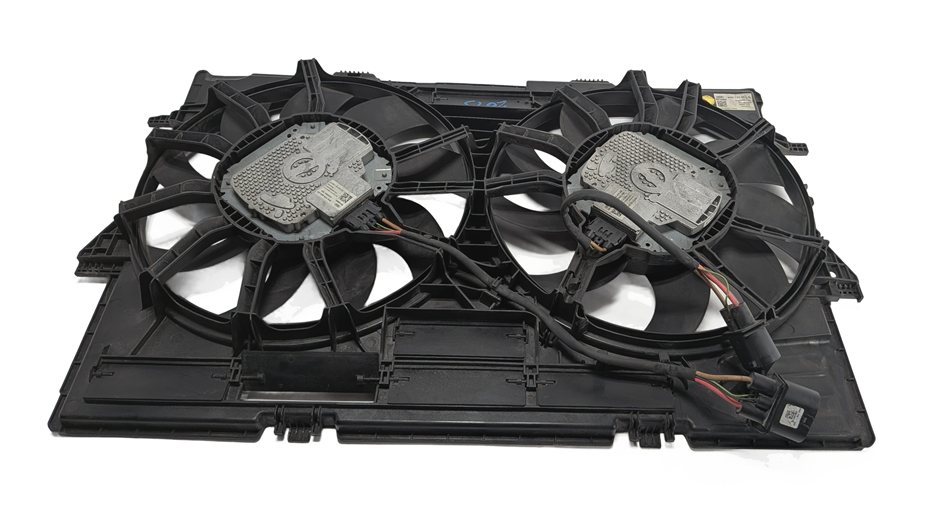Thumbnail 4: 12-18 AUDI Q5 SQ5 A6 A7 S4 S5 RADIATOR COOLING FAN ASSEMBLY