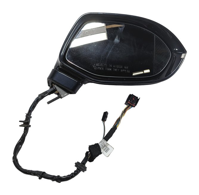 2012-2018 AUDI A7 (C7 4G8) RIGHT MIRROR w/PFOLD MEMORY HEAT BLIND SPOT (Blue)
